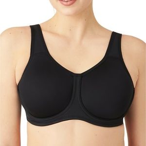 Wacoal Sports bra // Black - cult favorite! Top rated!
